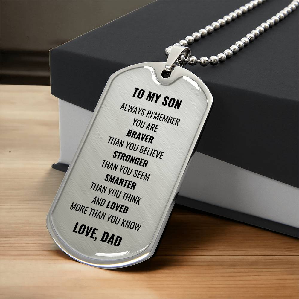 To my Son, from Dad