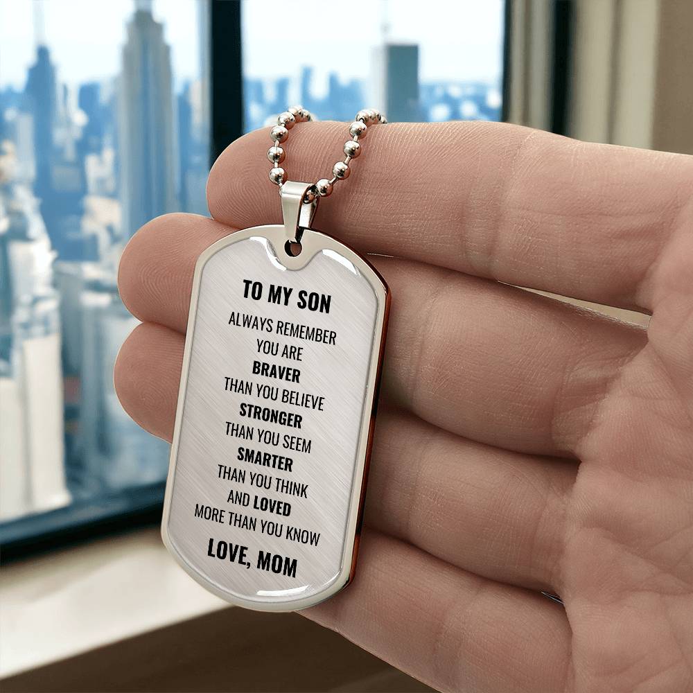 To my Son, from Mom