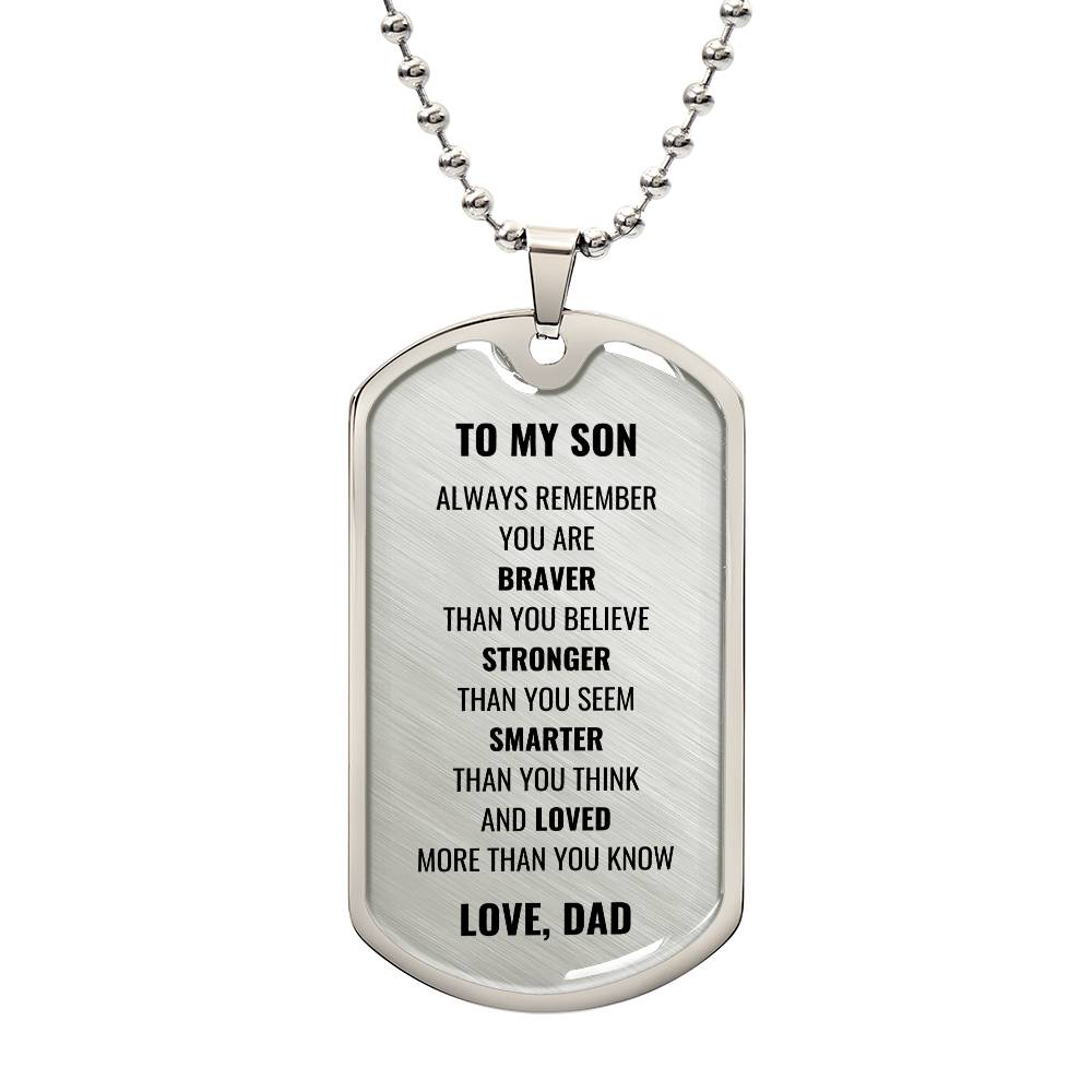 To my Son, from Dad