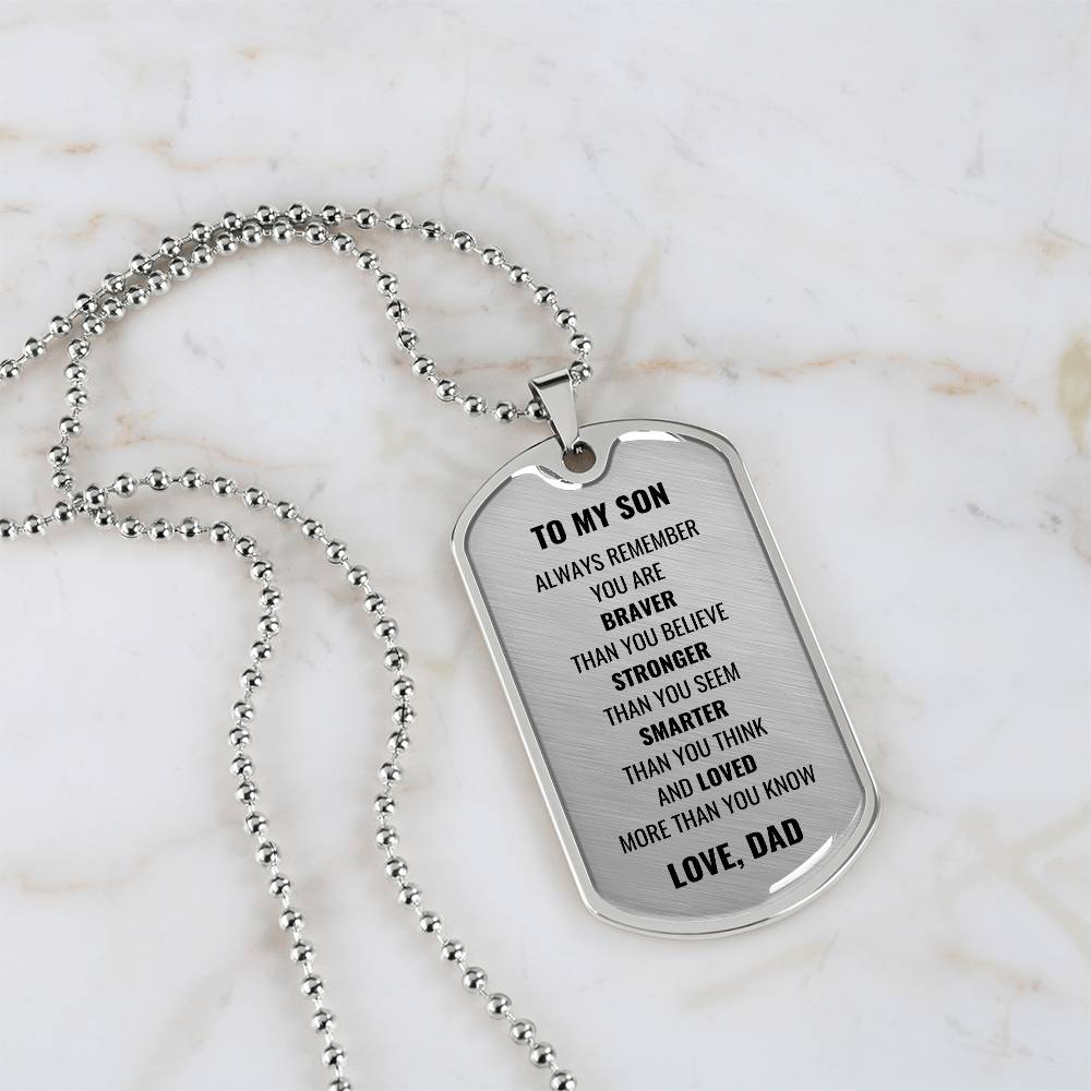 To my Son, from Dad