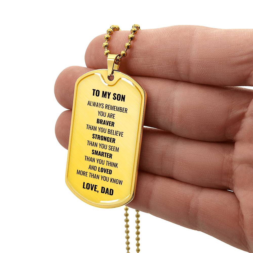 To my Son, from Dad