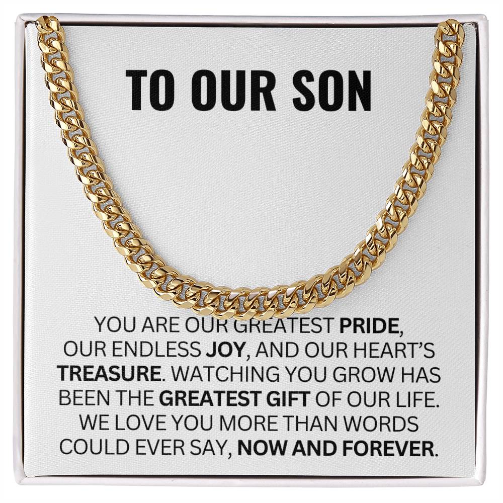 To our Son
