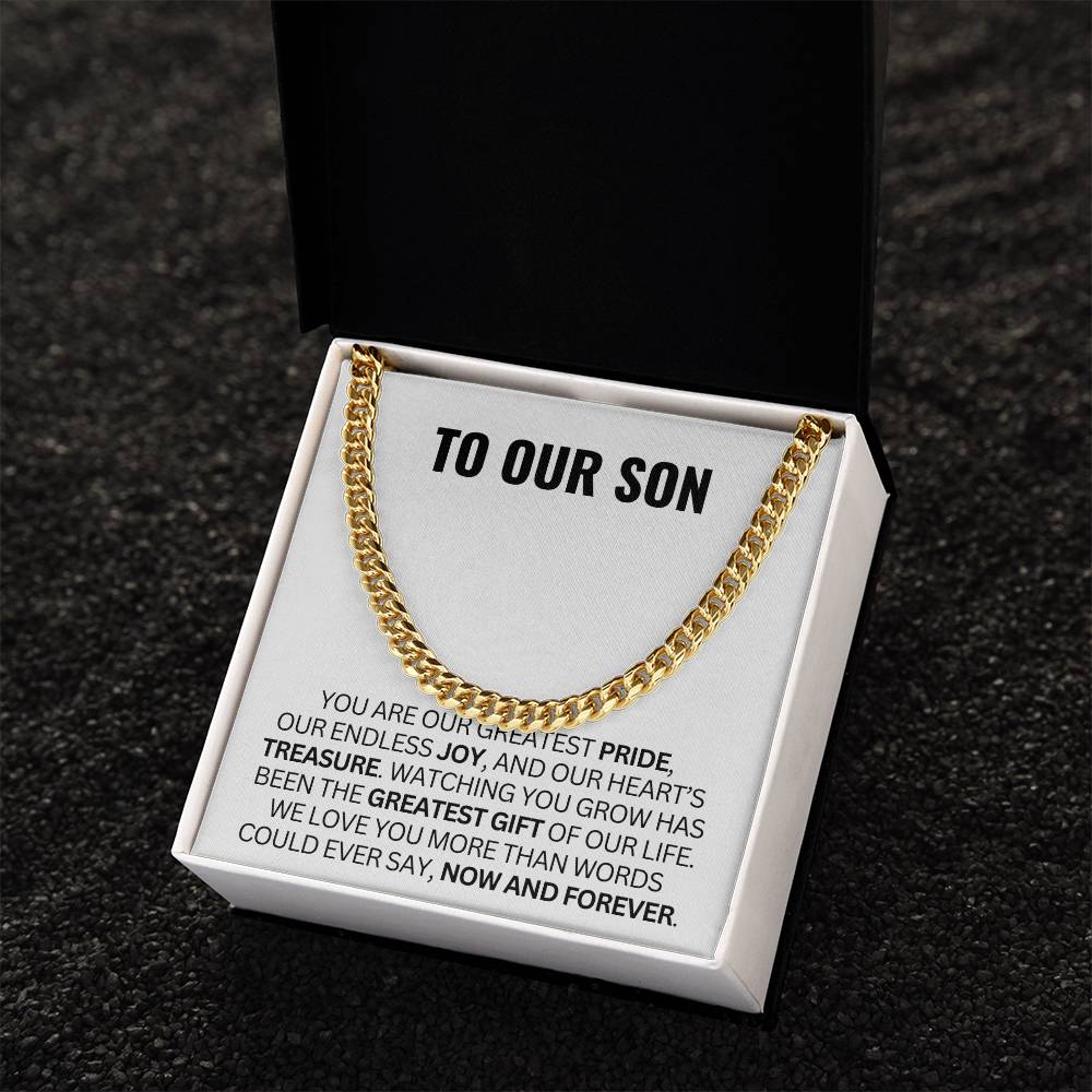 To our Son