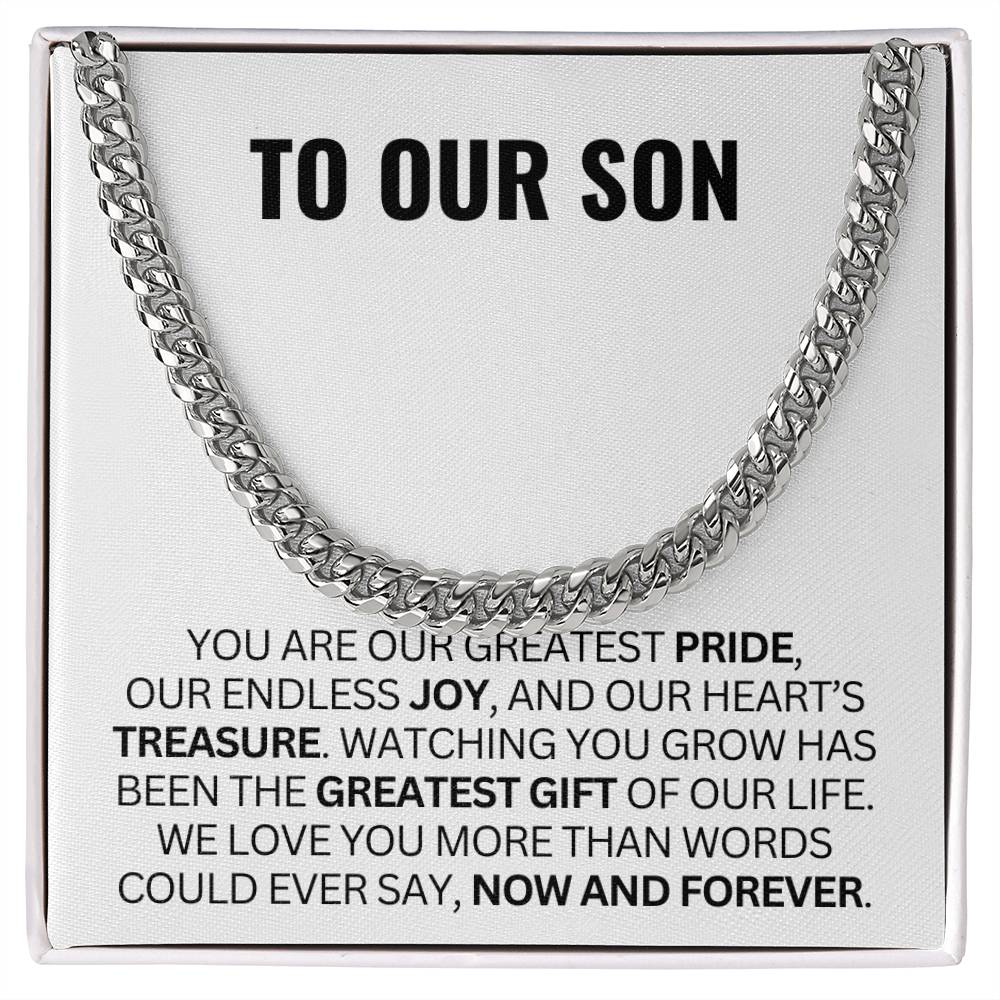 To our Son