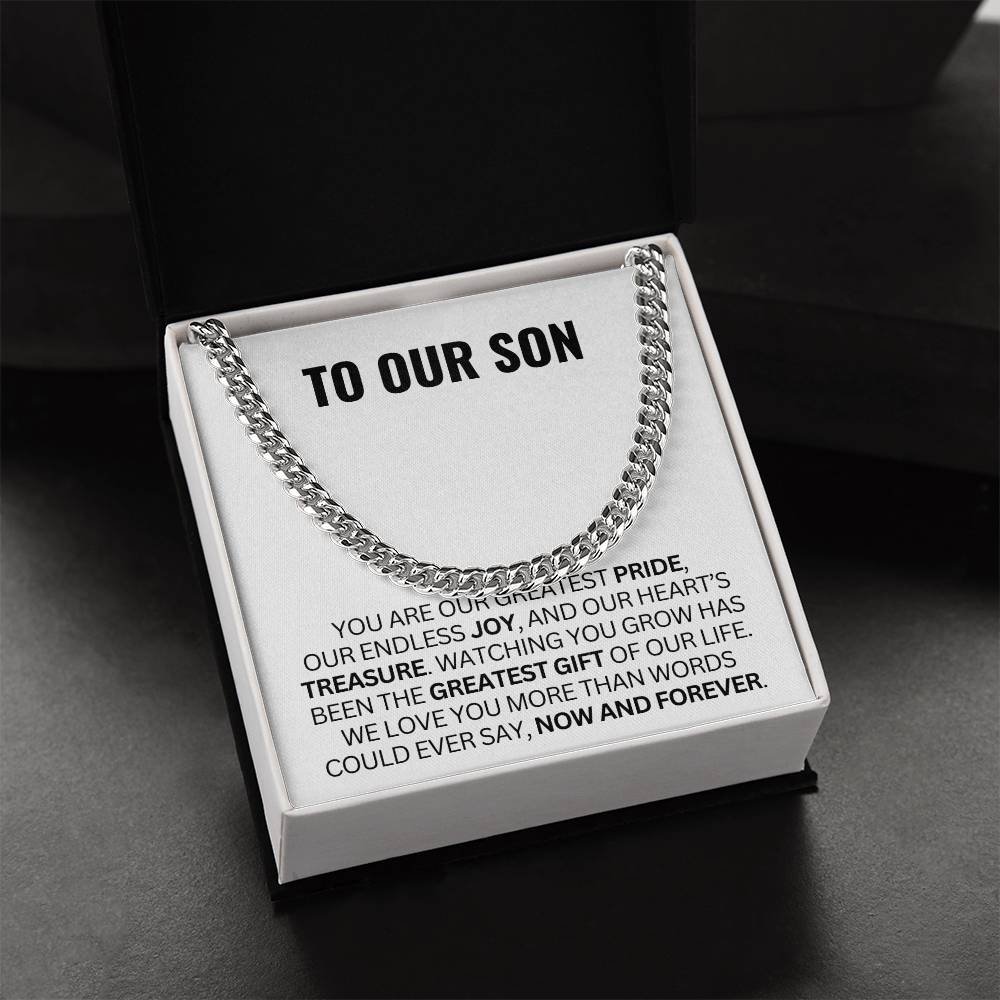 To our Son