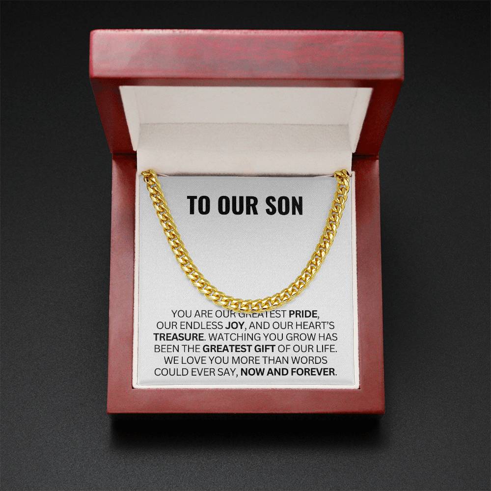 To our Son