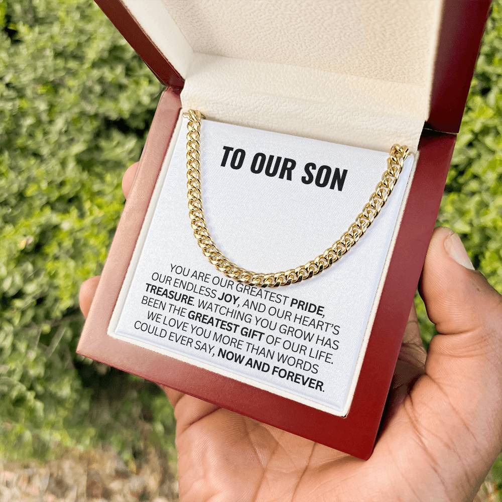 To our Son