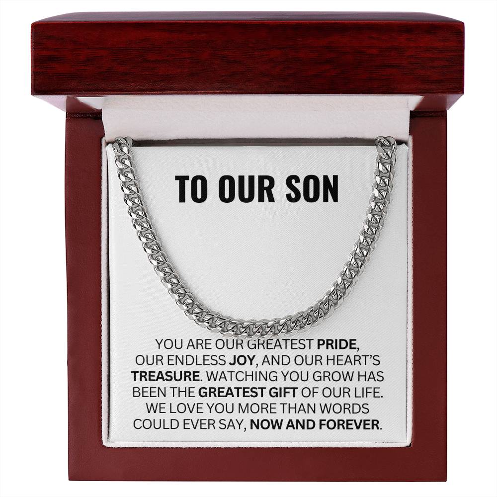 To our Son