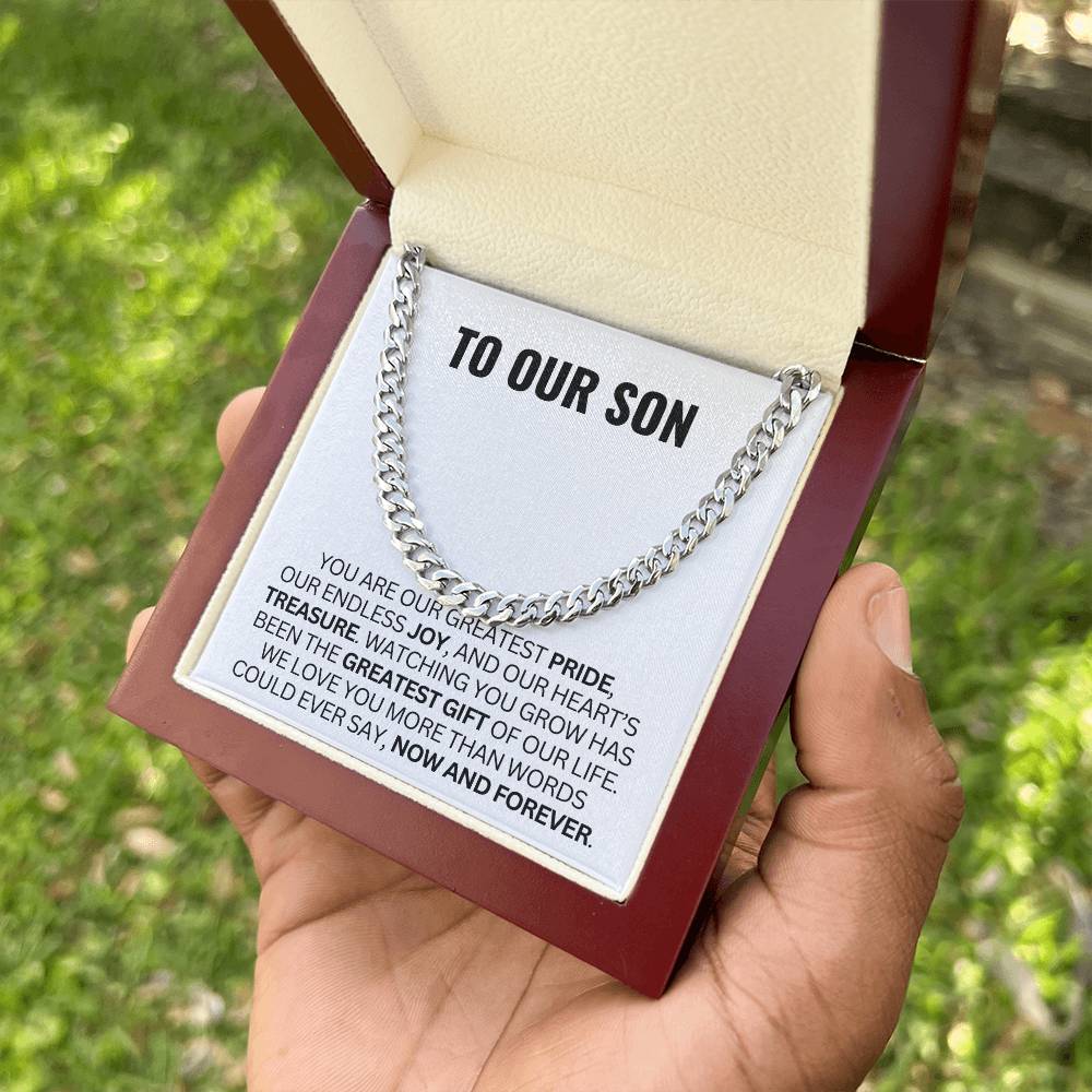 To our Son