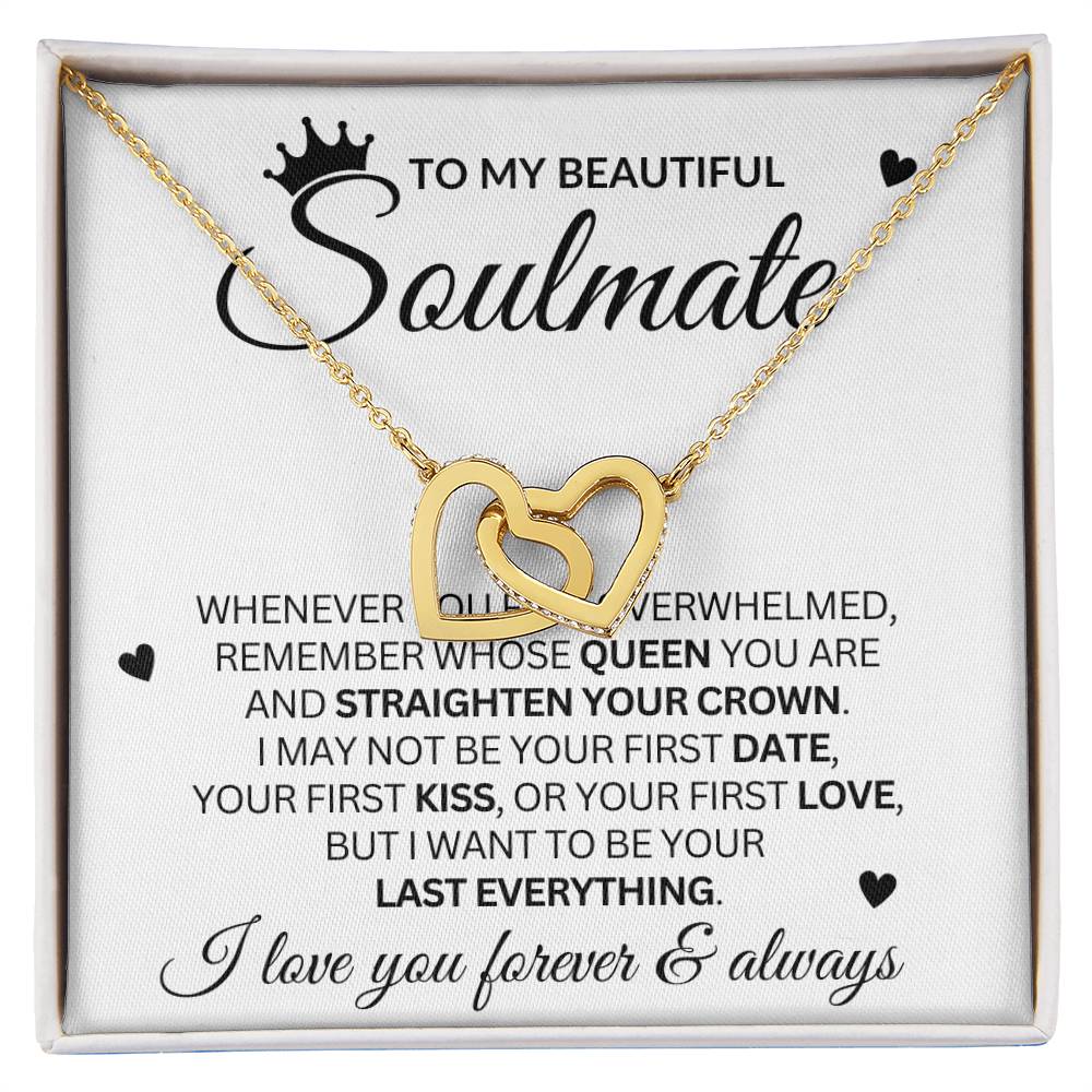 Interlocking hearts for my Soulmate