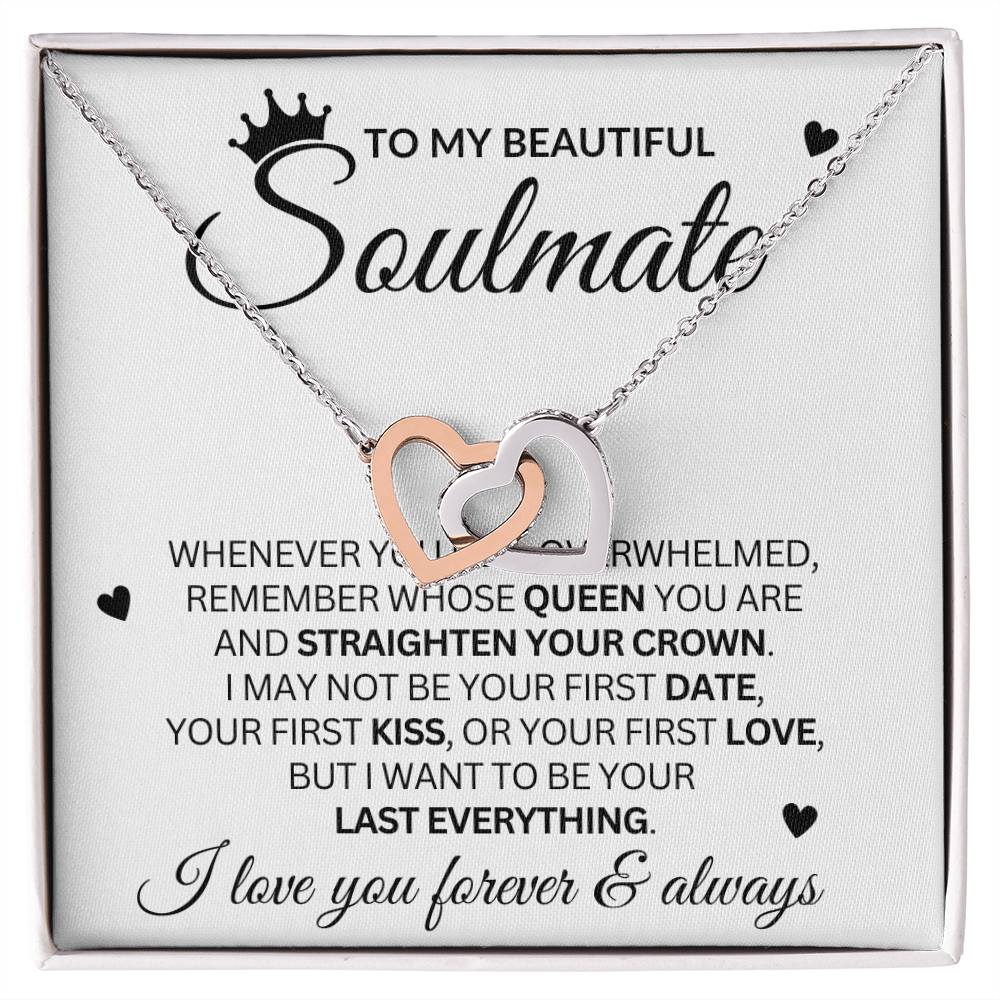 Interlocking hearts for my Soulmate