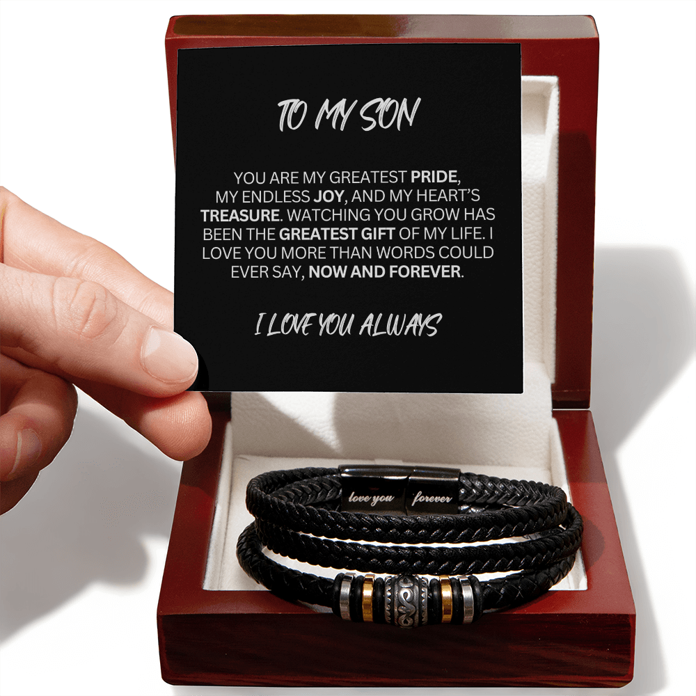 Love you forever, my Son