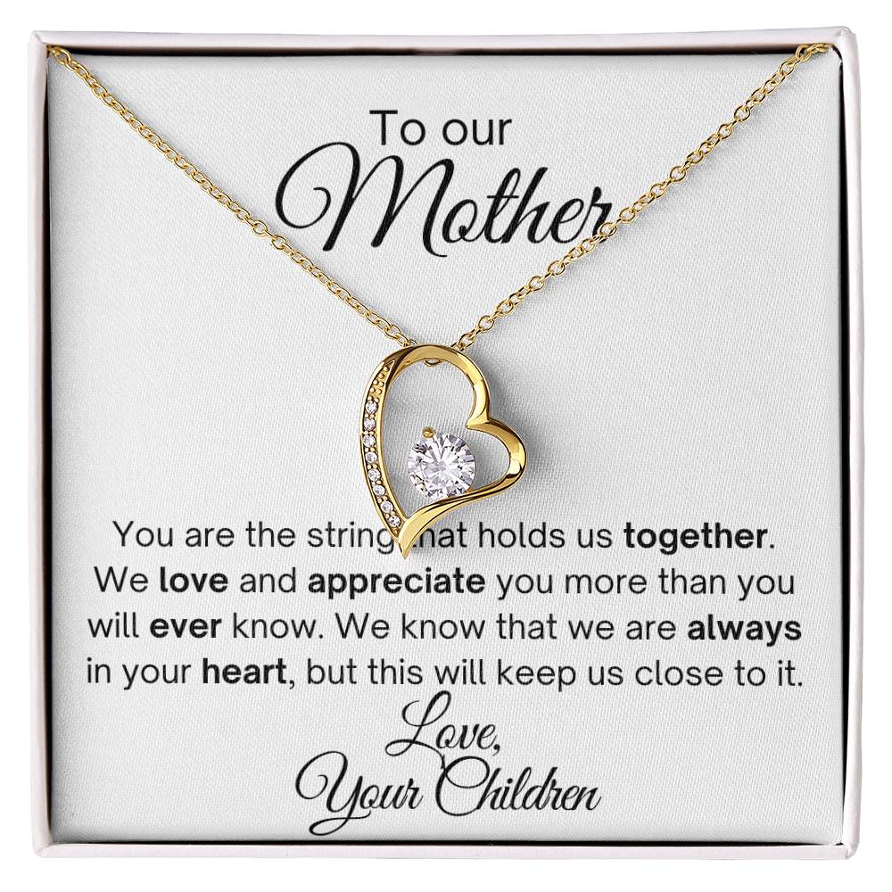 To your Mother, from her Children