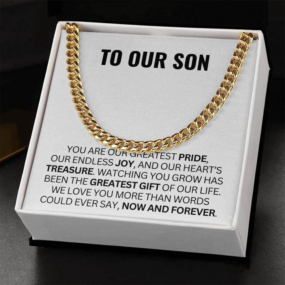 To our Son